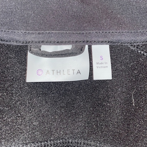 Athleta Black Fitted Vest Full Zip (S) - Picture 13 of 16